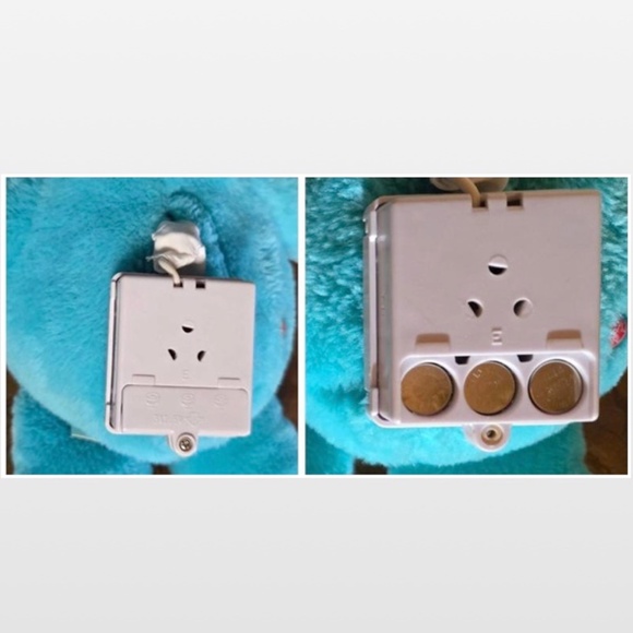 Vintage 04 Care Bears Plush Toy Kids Teddy Bear Blue Thanks A Lot Bear Rainbow - Picture 12 of 15